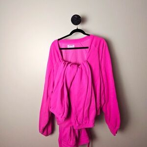 Bright Pink old navy SoComfy set 3X/4X
